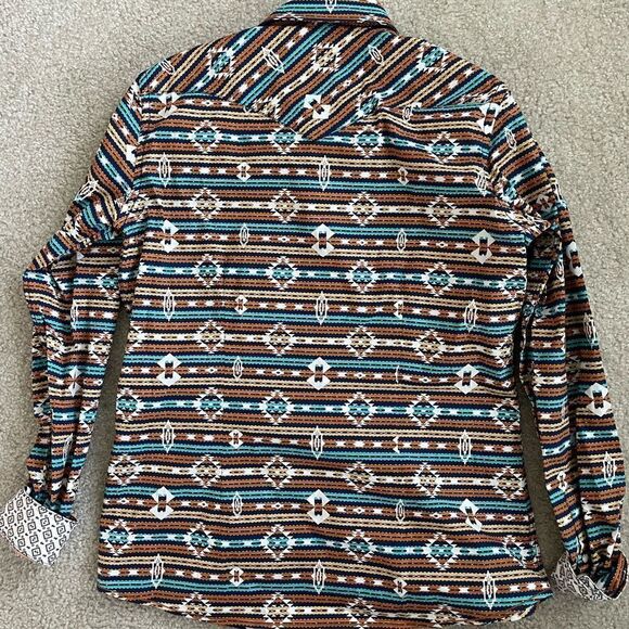 Panhandle Women’s Rough Stock Button Down Shirt - Picture 1 of 3